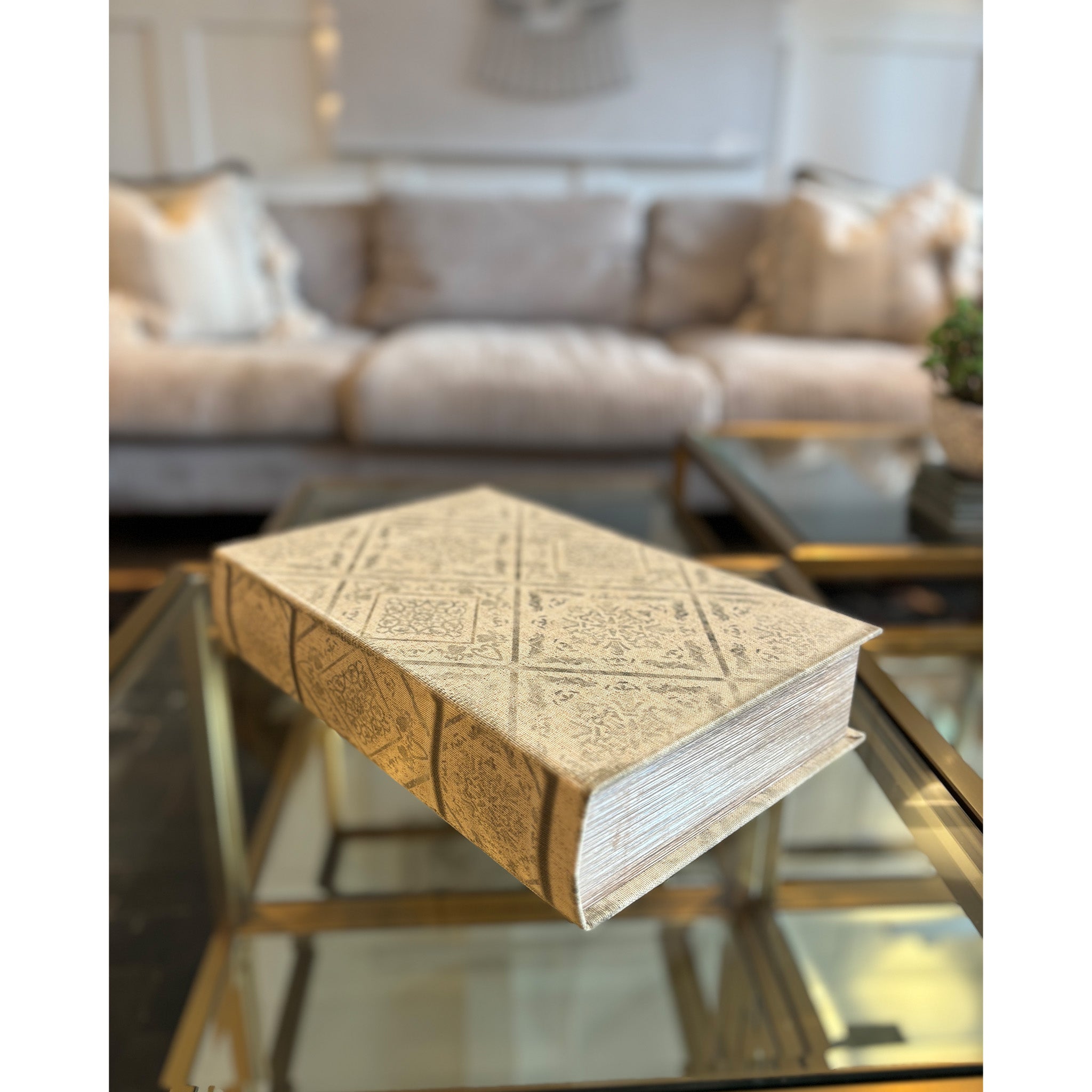 Mock Book Storage Boxes